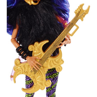 Monster High, Дерзкие Рокерши. Венера МакФлайтрап, Джинафаер Лонг и Клодин Вульф, набор кукол 3шт.