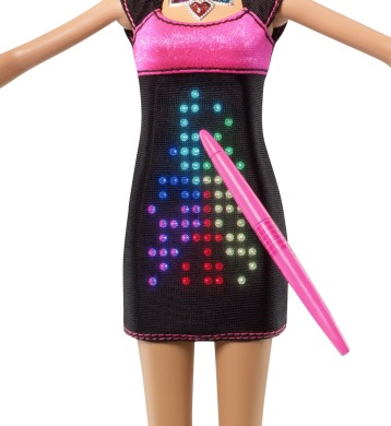 Barbie, Барби в цифровом платье