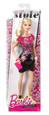 Barbie style, Барби стиль, цветочный принт